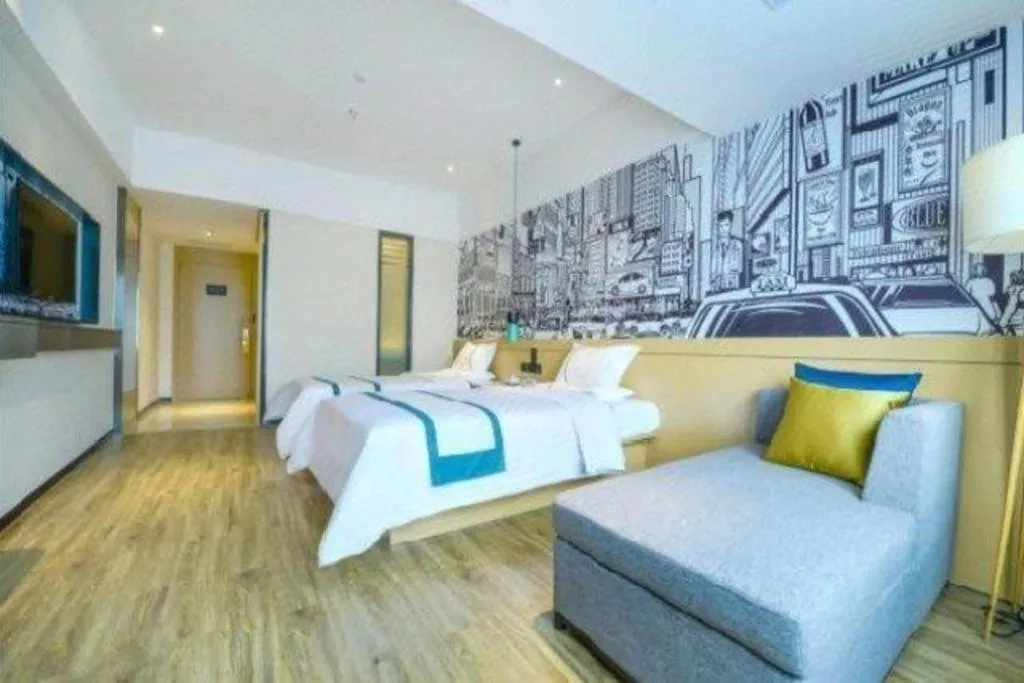 Bed in City Comfort Inn Chongqing Huangguan Dafuti