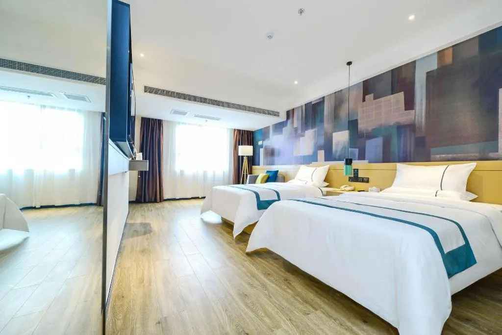 Bed in City Comfort Inn Chongqing Huangguan Dafuti