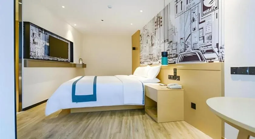 Bed in City Comfort Inn Chongqing Huangguan Dafuti