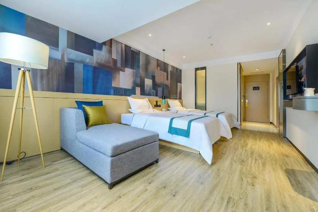 Bed in City Comfort Inn Chongqing Huangguan Dafuti