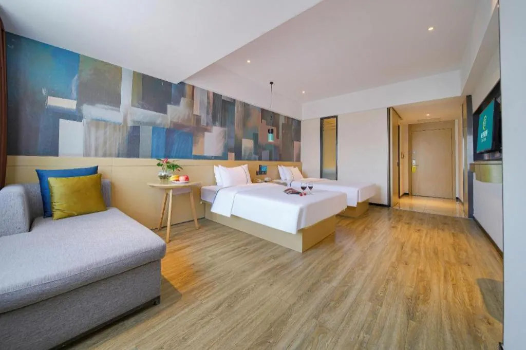 Bed in City Comfort Inn Chongqing Huangguan Dafuti