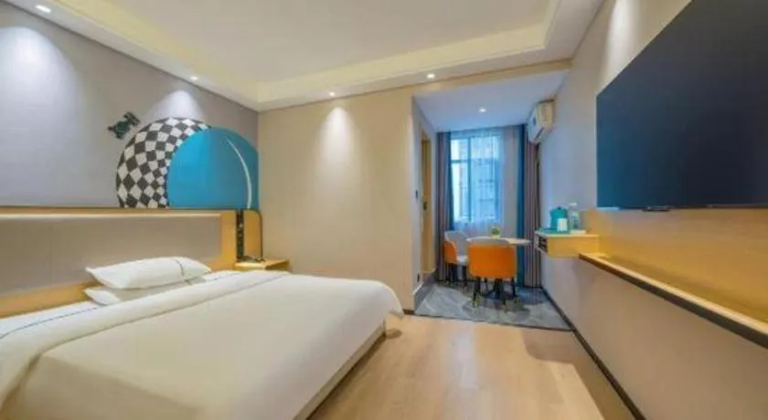 Bed in City Comfort Inn Guilin Qixing Park Guangxi Normal University