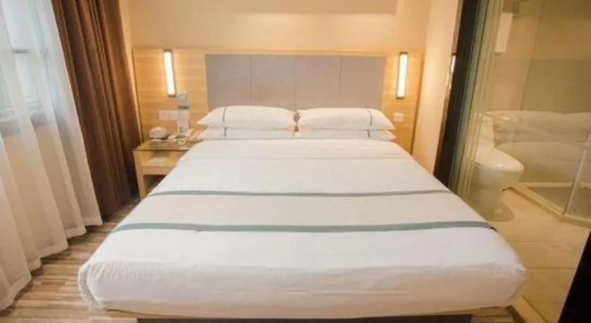 Bed in City Comfort Inn Nanchang Bayi Square Dinggong Road