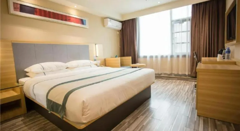 Bed in City Comfort Inn Nanchang Bayi Square Dinggong Road