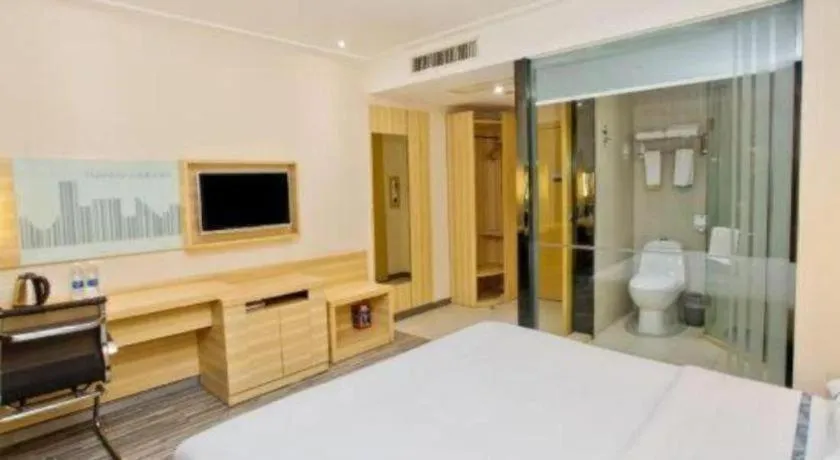 Bed in City Comfort Inn Zhanjiang Middle Renmin Avenue Dingsheng Square