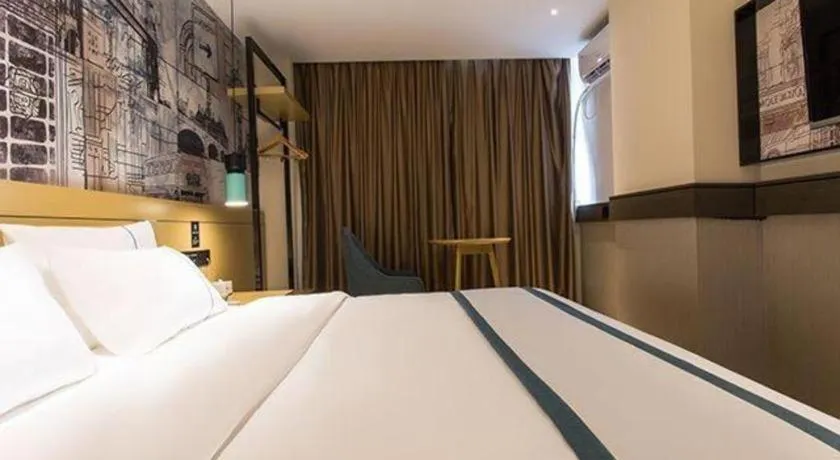 Bed in City Comfort Inn Nanning Shuangyong Road Guangxi Medical University