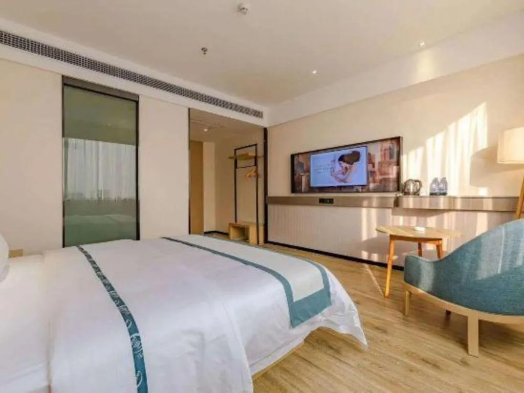 Bed in City Comfort Inn Mianyang Southwest University Of Science And Technology