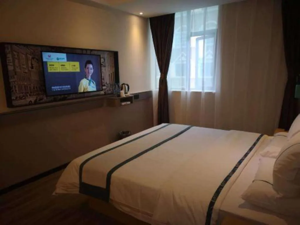 Bed in City Comfort Inn Mianyang Southwest University Of Science And Technology
