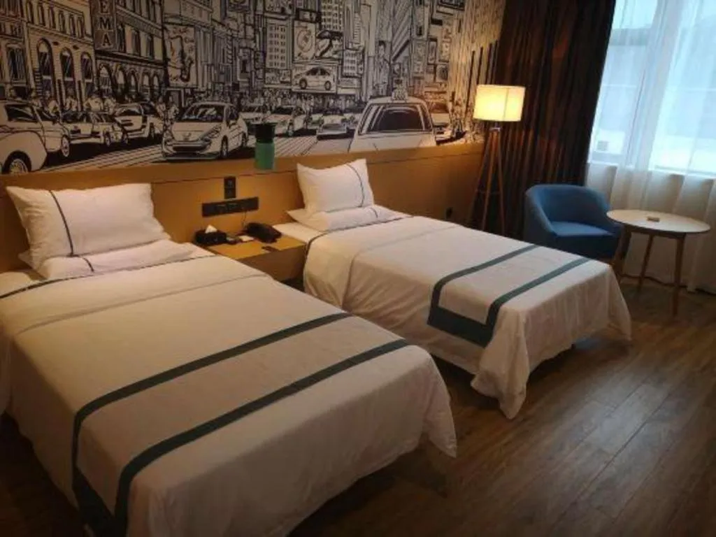 Bed in City Comfort Inn Mianyang Southwest University Of Science And Technology