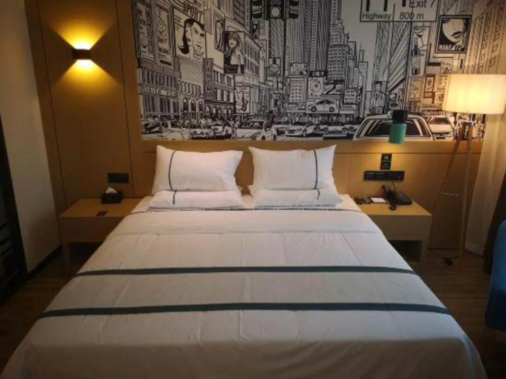 Bed in City Comfort Inn Mianyang Southwest University Of Science And Technology