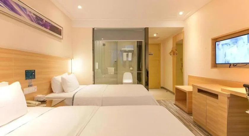 Bed in City Comfort Inn Changsha Yuelu Mountain Hunan University Central South University