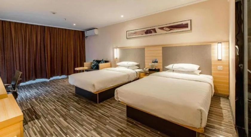 Bed in City Comfort Inn Hechi Yizhou Bus Terminal