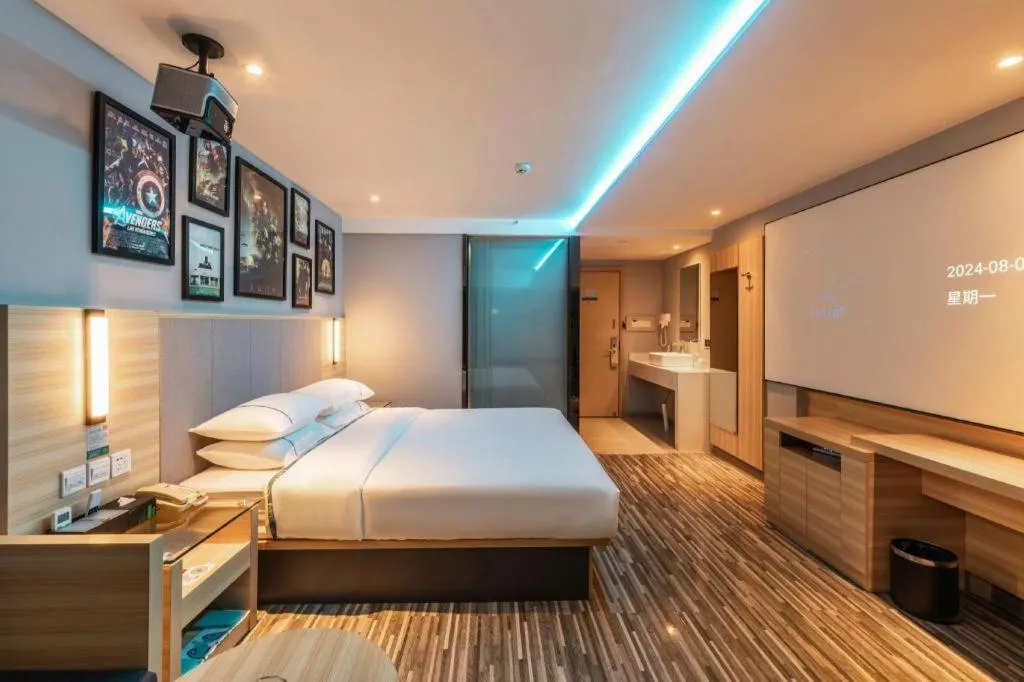 Bed in City Comfort Inn Hechi Yizhou Bus Terminal