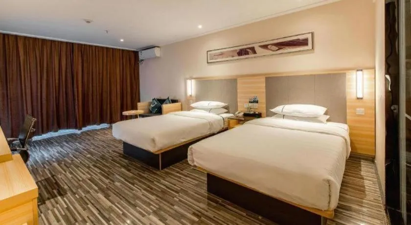 Bed in City Comfort Inn Hechi Yizhou Bus Terminal