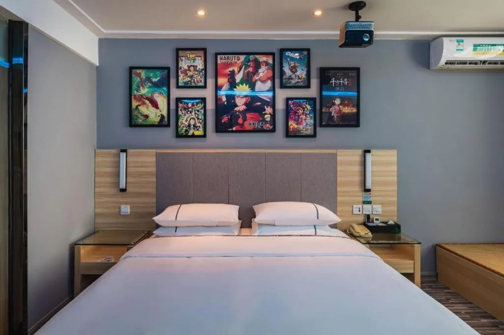 Bed in City Comfort Inn Hechi Yizhou Bus Terminal