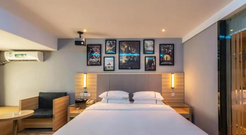 Bed in City Comfort Inn Hechi Yizhou Bus Terminal