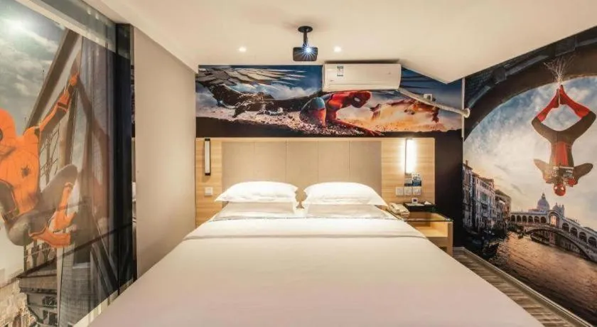 Bed in City Comfort Inn Hechi Yizhou Bus Terminal