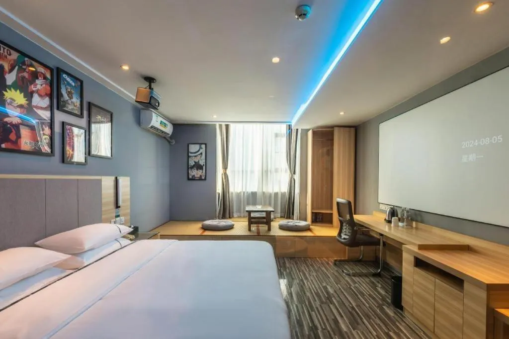 Bed in City Comfort Inn Hechi Yizhou Bus Terminal