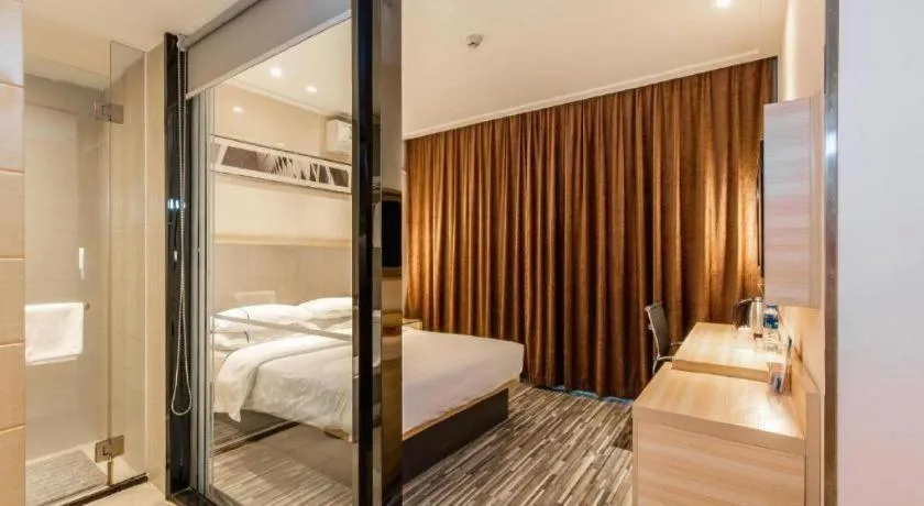 Bed in City Comfort Inn Hechi Yizhou Bus Terminal