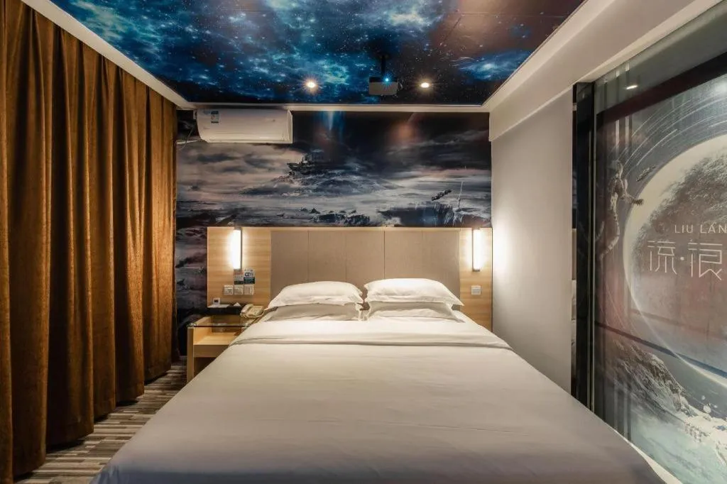 Bed in City Comfort Inn Hechi Yizhou Bus Terminal