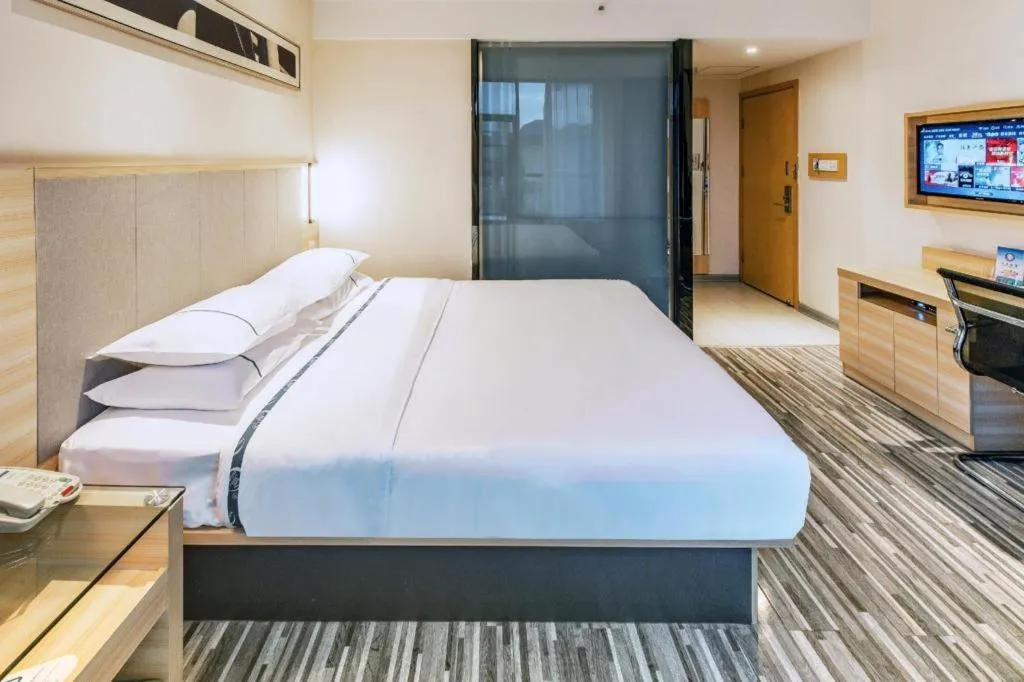 Bed in City Comfort Inn Hechi Yizhou Bus Terminal