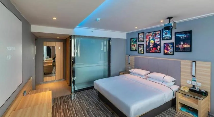 Bed in City Comfort Inn Hechi Yizhou Bus Terminal