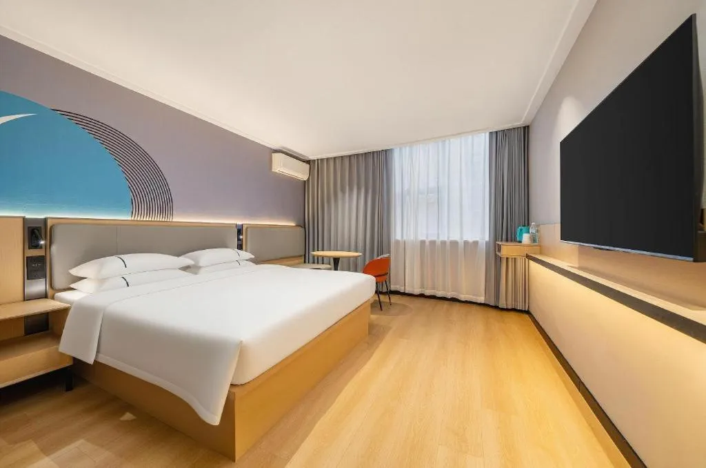 Bed in City Comfort Inn Nanning Wuming Xiangshan Avenue