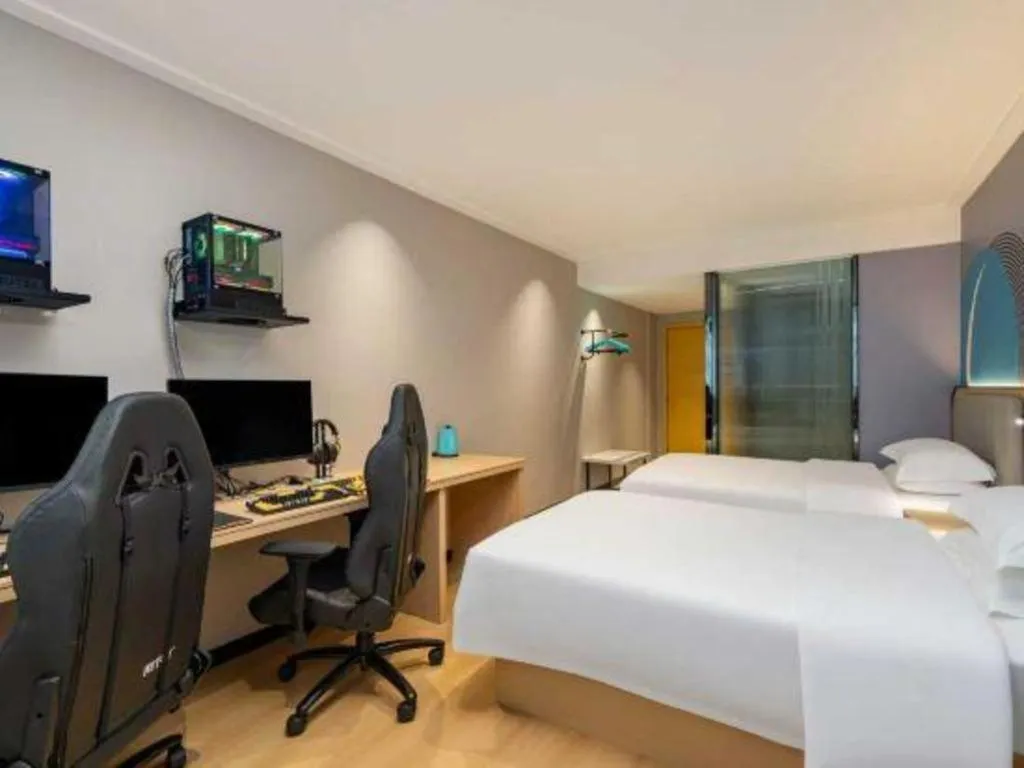 Bed in City Comfort Inn Nanning Wuming Xiangshan Avenue