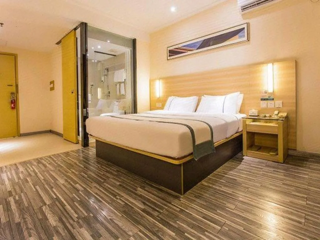Bed in City Comfort Inn Nanning Wuming Xiangshan Avenue