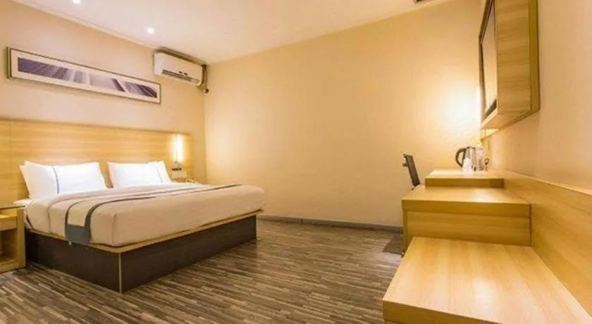 Bed in City Comfort Inn Nanning Wuming Xiangshan Avenue