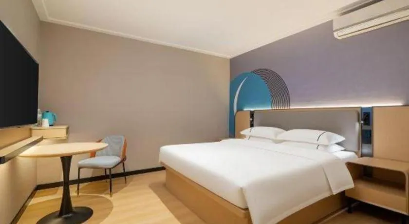 Bed in City Comfort Inn Nanning Wuming Xiangshan Avenue
