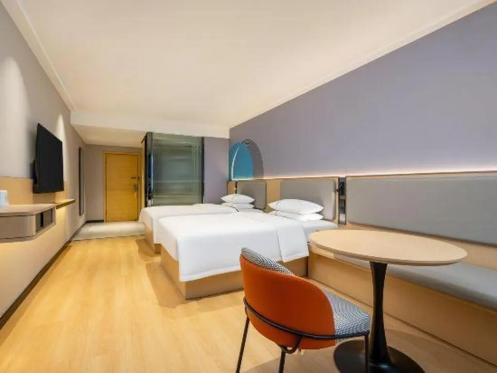 Bed in City Comfort Inn Nanning Wuming Xiangshan Avenue