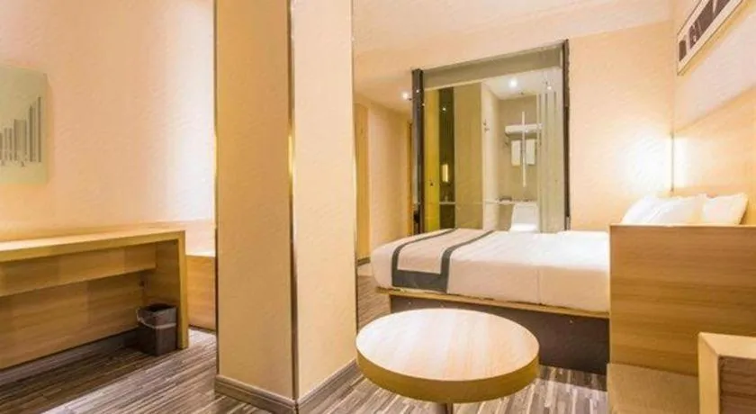 Bed in City Comfort Inn Nanning Wuming Xiangshan Avenue