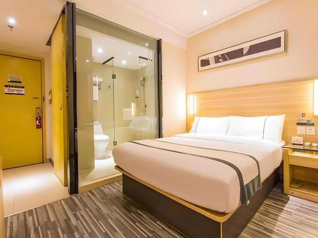 Bed in City Comfort Inn Nanning Wuming Xiangshan Avenue