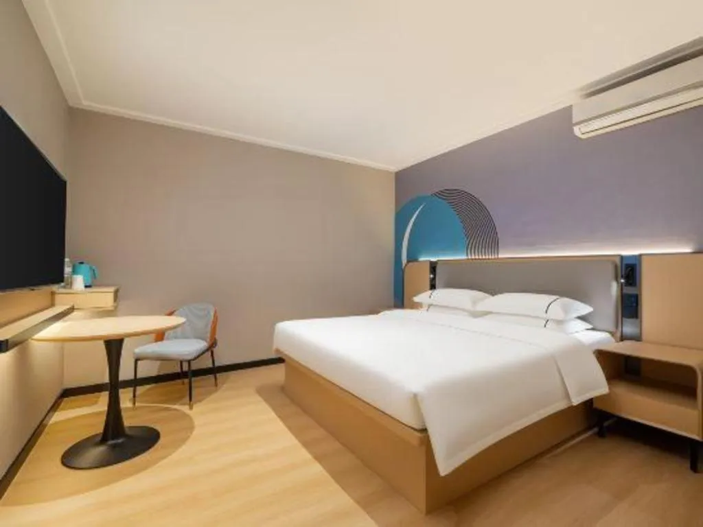 Bed in City Comfort Inn Nanning Wuming Xiangshan Avenue