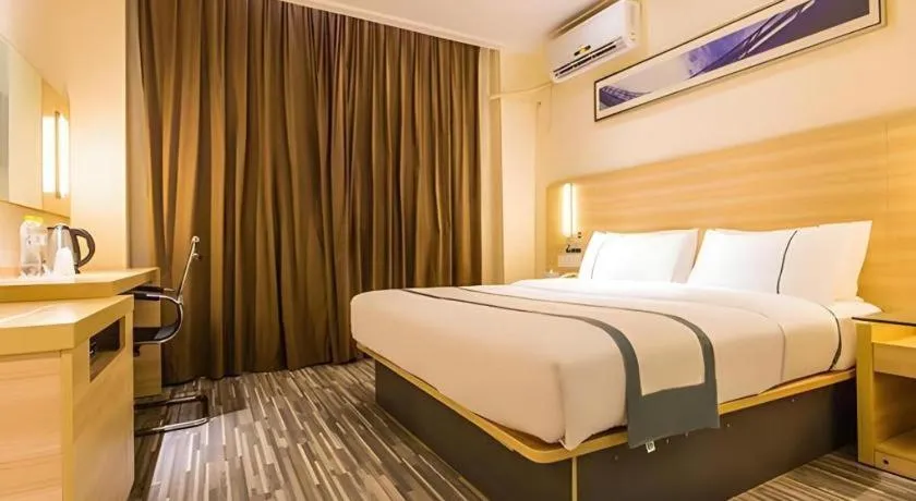 Bed in City Comfort Inn Nanning Wuming Xiangshan Avenue