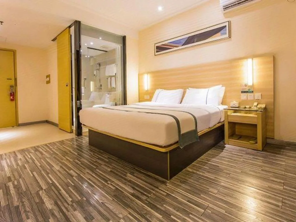 Bed in City Comfort Inn Nanning Wuming Xiangshan Avenue