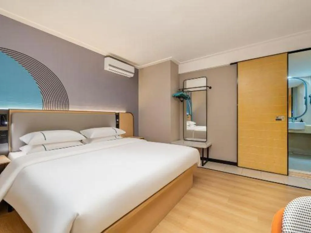 Bed in City Comfort Inn Nanning Wuming Xiangshan Avenue