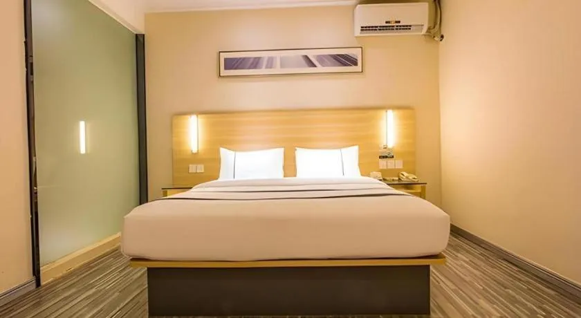 Bed in City Comfort Inn Nanning Wuming Xiangshan Avenue