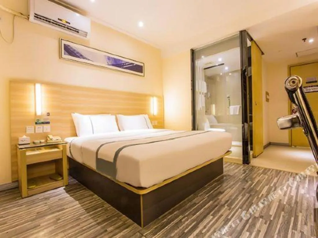 Bed in City Comfort Inn Nanning Wuming Xiangshan Avenue