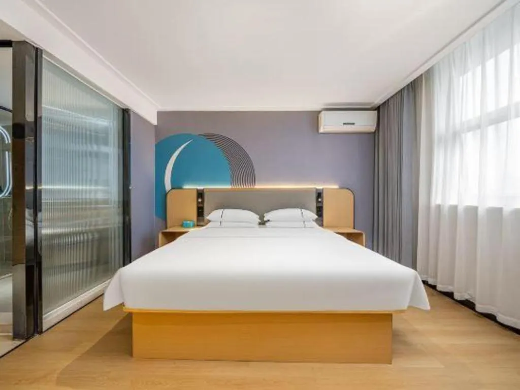 Bed in City Comfort Inn Nanning Wuming Xiangshan Avenue