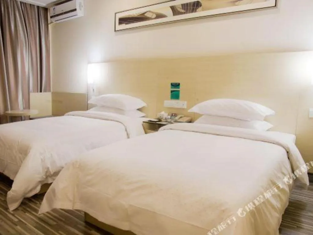 Bed in City Comfort Inn Nanning Wuming Xiangshan Avenue