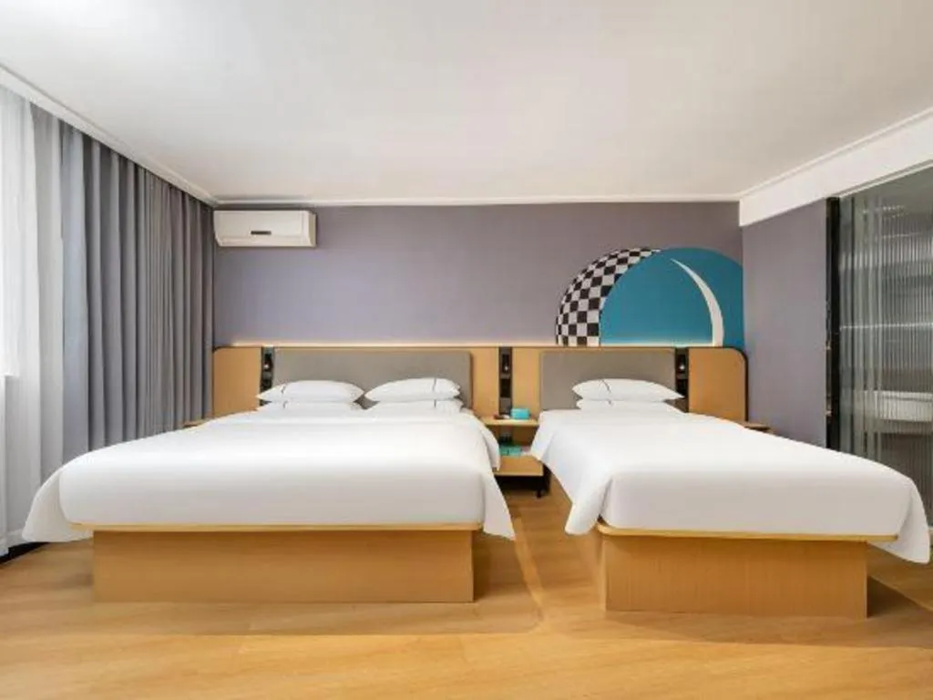 Bed in City Comfort Inn Nanning Wuming Xiangshan Avenue