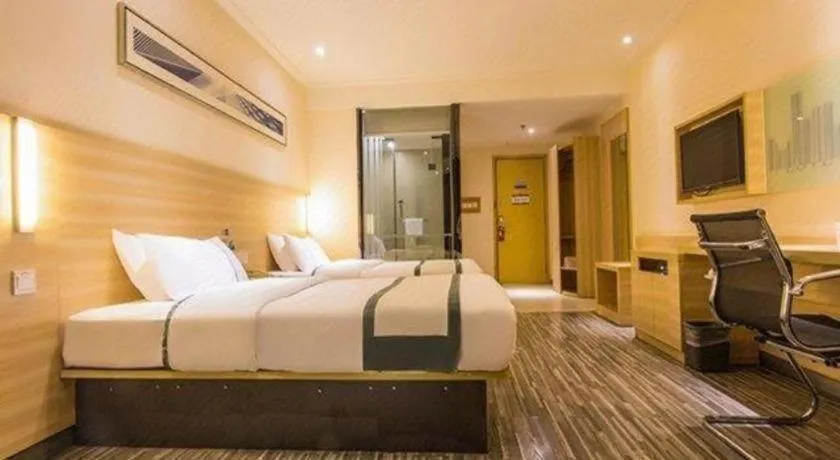 Bed in City Comfort Inn Nanning Wuming Xiangshan Avenue
