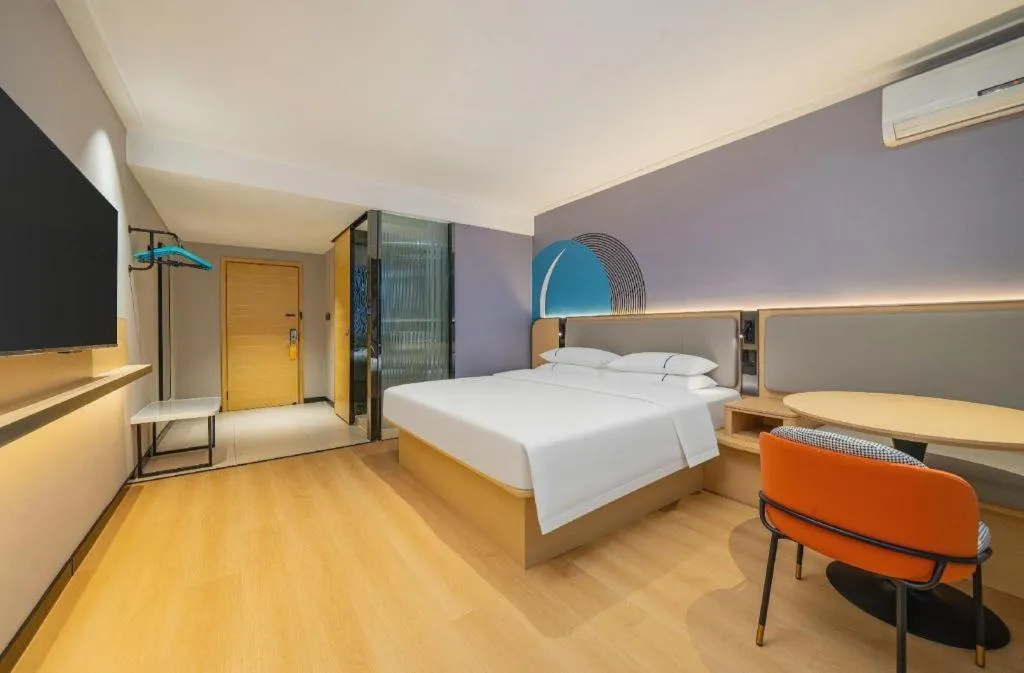 Bed in City Comfort Inn Nanning Wuming Xiangshan Avenue