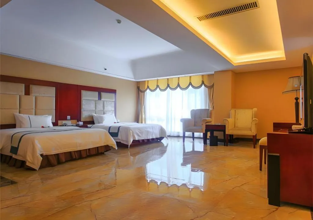 Bed in City Comfort Inn Huizhou Longmen