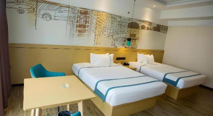 Bed in City Comfort Inn Huizhou Longmen