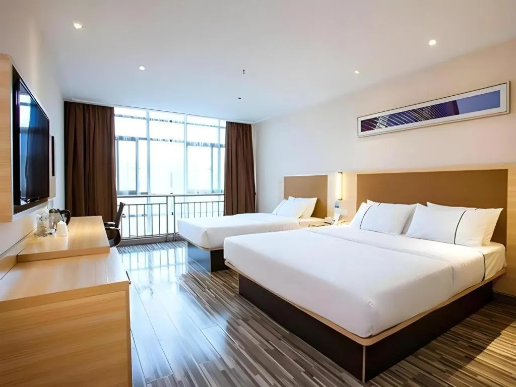 Bed in City Comfort Inn Guilin North Railway Station