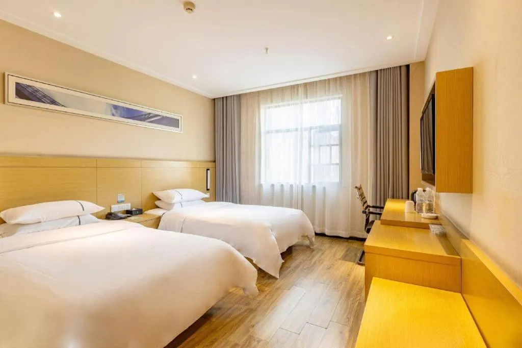 Bed in City Comfort Inn Xiangyang Zaoyang Hancheng