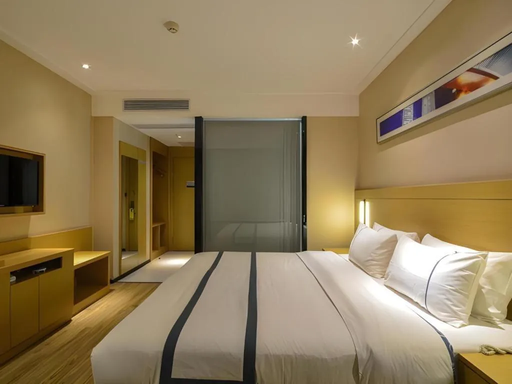 Bed in City Comfort Inn Xiangyang Zaoyang Hancheng